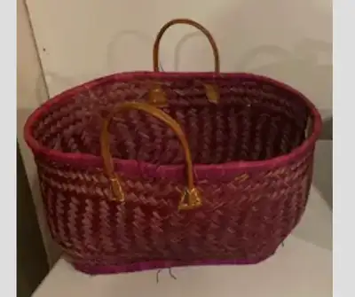 Red Carry Basket, View more