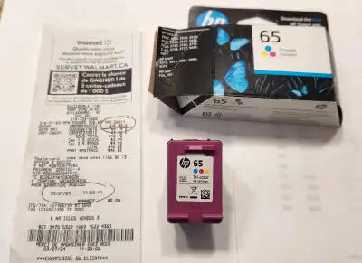 Cartouche Tri-color HP 65 Ink cartridge , View more