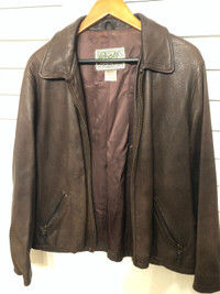 Roots leather jacket