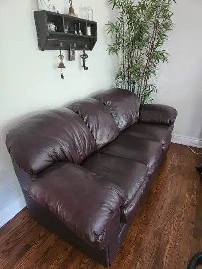 Leather Sofa, View more