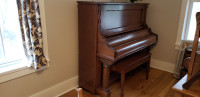 FREE upright antique piano and bench