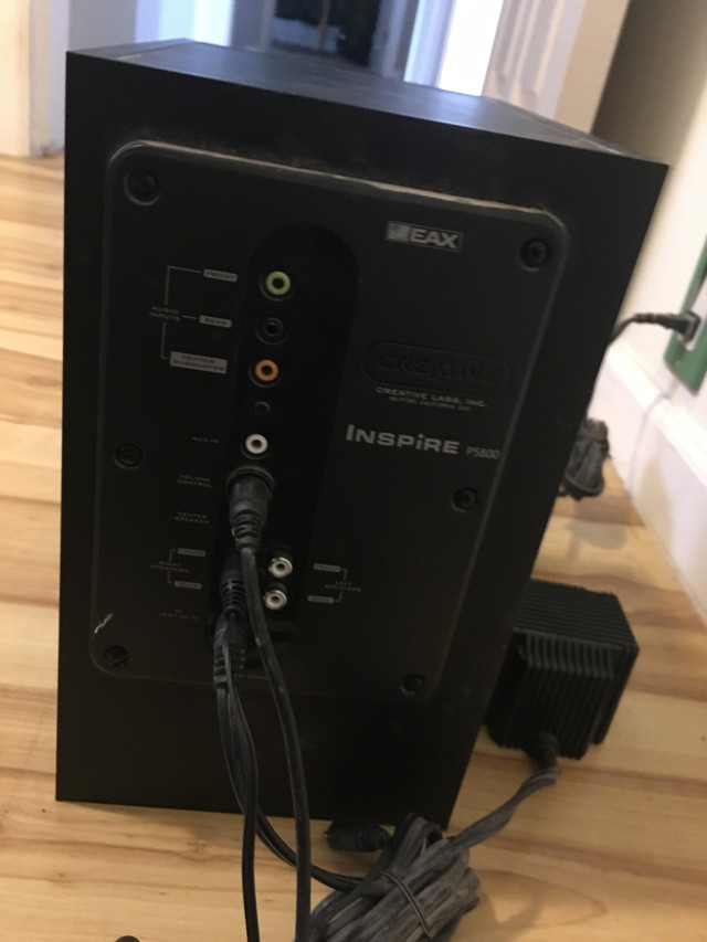 Computer Desktop Speakers And sub 25$ (Creston) in Speakers, Headsets & Mics in Cranbrook