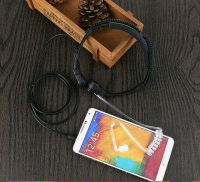 CELLPHONE HEAD SET : FBI / Tactical (open but new), View more