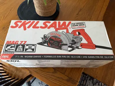 SkilSaw Mag77 Worm Drive Circular Saw , View more