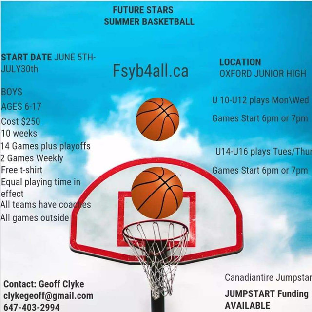 Basketball summer basketball league in Sports Teams in City of Halifax