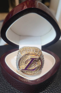 Lebron James LA Lakers 2020 NBA Championship Ring With Case