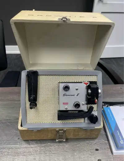 Brownie 8 f/1.6 Vintage Movie Projector, View more