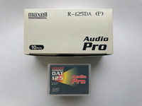 MAXELL PROFESSIONAL DAT 125 R-125DA (P) Audio Tape