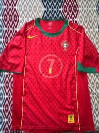 Luis Figo 2004 Portugal Player Issue Jersey