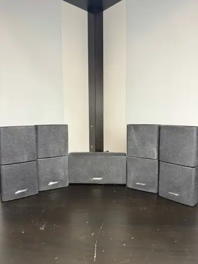 Bose Acoustimass Dual Cube Speakers (5), View more