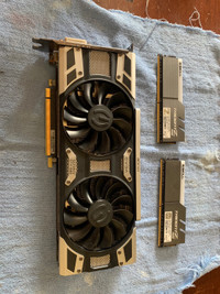 GeForce GTX1080SC graphics card & 16 G RAM
