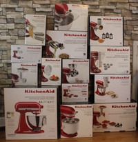 KitchenAid Mélangeur / Stand mixers or Attachments (New)