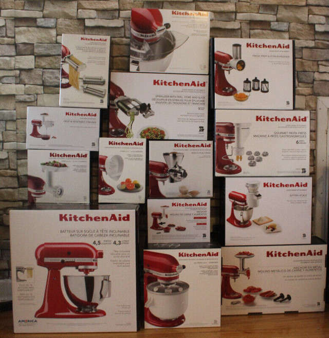 KitchenAid Mélangeur / Stand mixers or Attachments (New) dans Robots culinaires et mélangeurs  à Ville de Montréal
