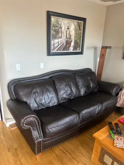 leather couch, View more