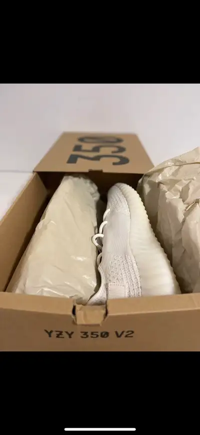 adidas Yeezy Boost 350 V2 Bone Size 11.5 US Men Brand new in the box never worn or used Proof of pur...