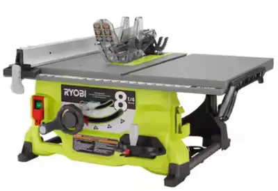 RYOBI 13 Amp 8-1/4 -inch Table Saw, View more