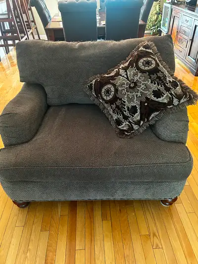 Sofa,chair and toss cushion, View more
