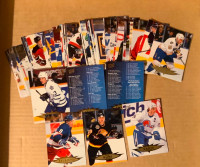 1995-96 Fleer Ultra Lot of 127 cards, no doubles