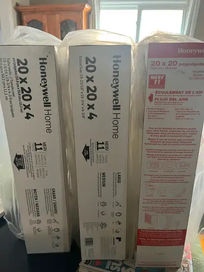 Brand new filters Got a new furnace and they don’t fit 613 302 0842 Thanks Luke