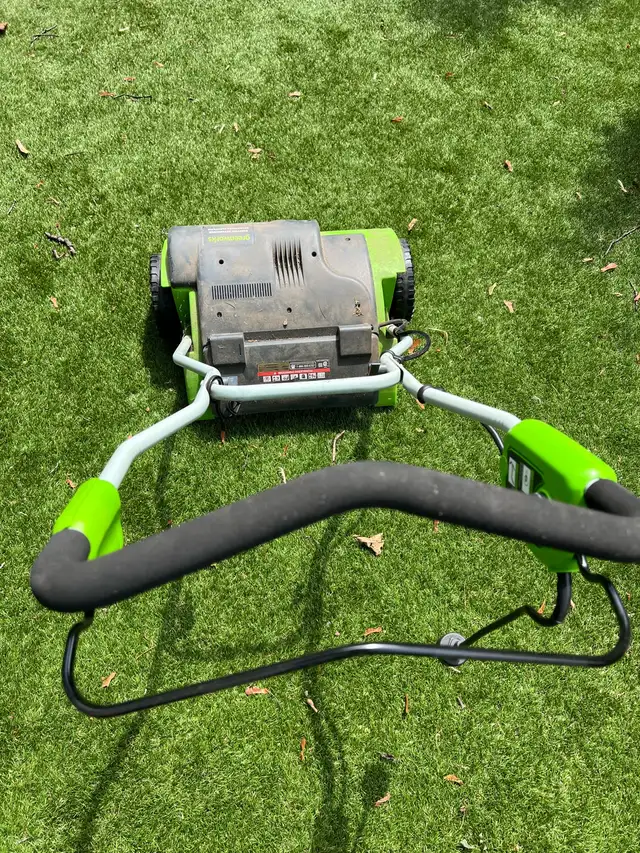 Greenworks Electric Dethatcher dans Outils d'extérieur et entreposage dans Région de Mississauga/Peel - Image 5