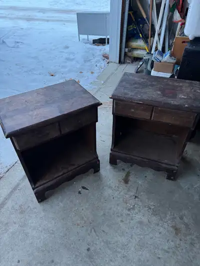 real wood night tables, View more