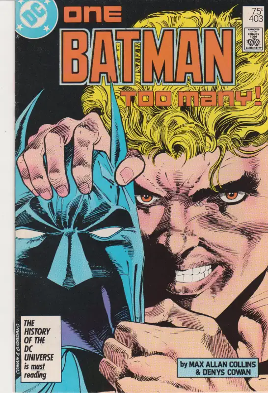 DC Comics - Batman - Issue #403 - One Batman Too Many