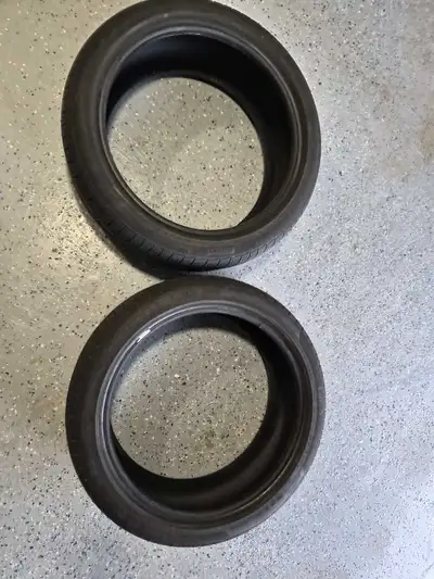 Used Pirelli P7 Cinturato All Season size 225/45/R19, runflats 2 for 175 Still have some life left i...
