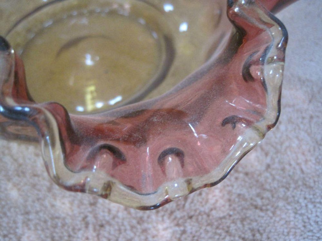 Antique Amberina Dish in Other in Fredericton - Image 3