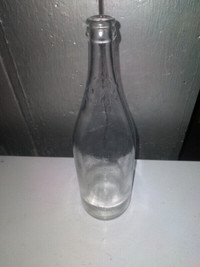 Antique Canada Dry Clear Glass Bottle