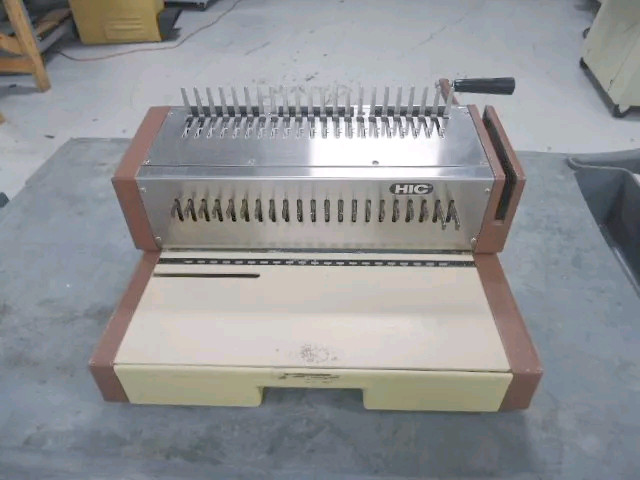 HIC HPB-210 Manual Comb Binding Machine&nbsp; in Other Business & Industrial in St. Albert