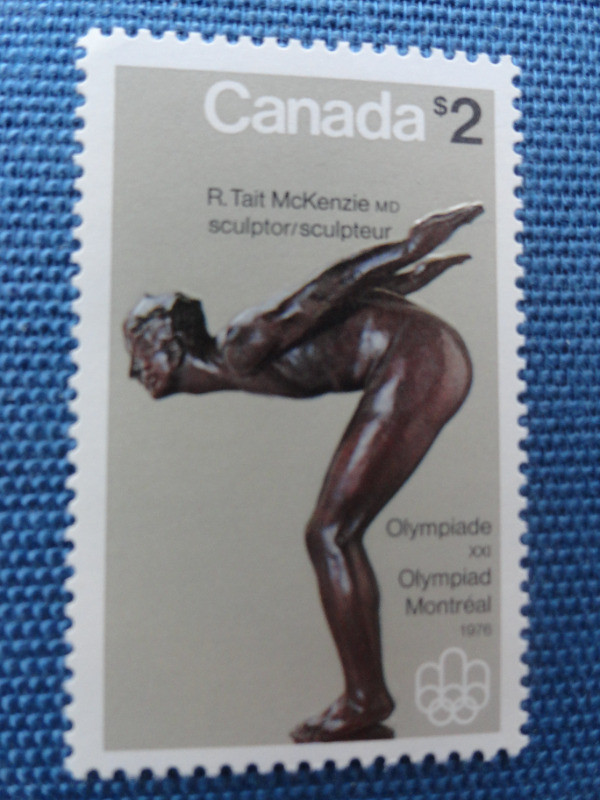 Timbre neuf du Canada d'une Sculpture olympique à 4,00$ dans Art et objets de collection  à Ouest de l’Île