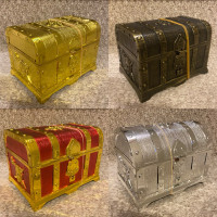 Brand new pirate treasure chest/diamond toy set