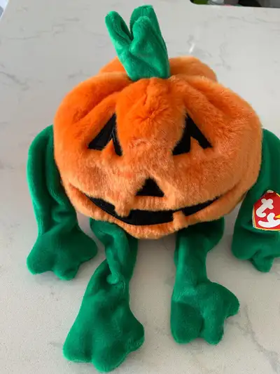 Mint- Beanie baby - "pumkin" - 1999, View more