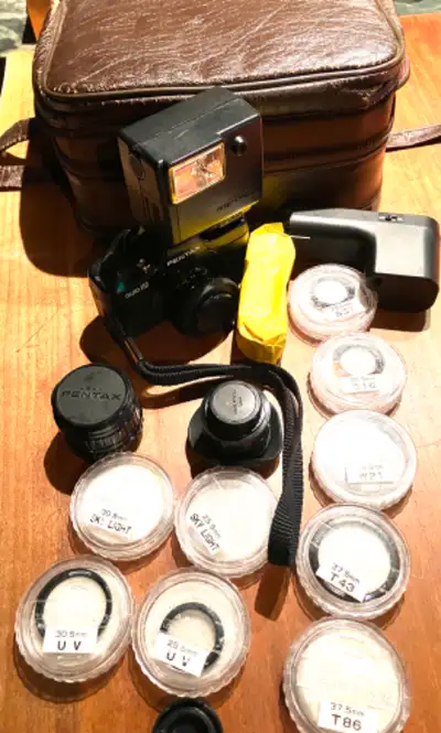 ASAHI PENTAX AUTO 110 STSTEM / Camera, Winder, 3 lenses, View more