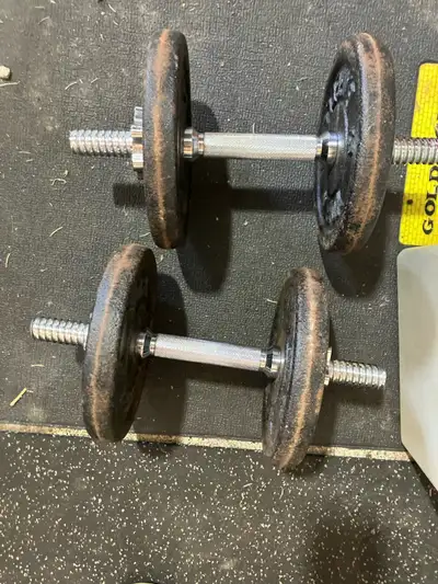 Weights various sizes these ones are hand weights., View more