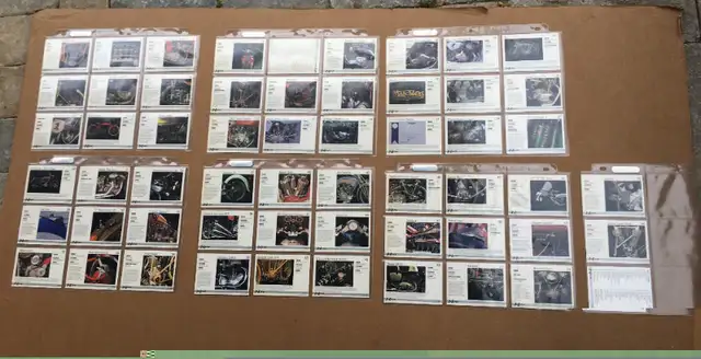 1993 Vintage Motorcycle 57 CARDS Set- Indian, Harley Davidson in Arts & Collectibles in Oshawa / Durham Region - Image 10