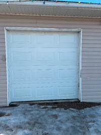 8x8 and 8x10 steel craft garage doors