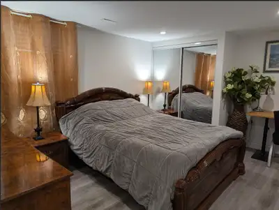 ✨Stylish Fully Furnished 1-Bedroom Apartment in North York