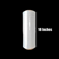 NEW! Stretch Wrap 18 Inch 80 Gauge Clear Plastic Roll 450m K6318