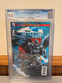 CGC graded 9.8  Detective Comics Futures End #1
