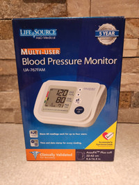 LifeSource - Deluxe One-Step Blood Pressure Monitor