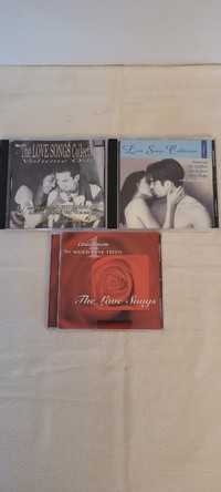 Love Songs Compilation CD's