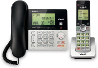 New VTech CS6949 DECT 6 Corded and Cordless Telephone System