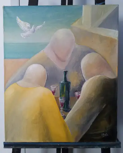 For sale: Original Art Works (with signature) of modern Canadian Artist Serge Nartneff (Born in 1952...