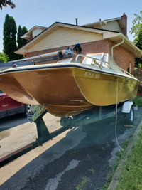Boat Sunray 16ft, Evinrude 55 motor,trolling motor