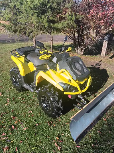 The 2019 Can-Am 570 XMR is a mud-focused ATV with a 570cc V-twin engine producing 48 horsepower, fea...