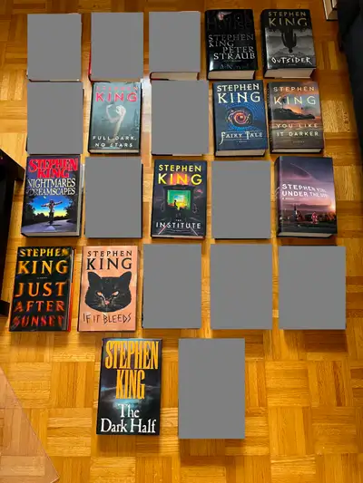 Stephen King Books (Hardcovers, $15+), View more