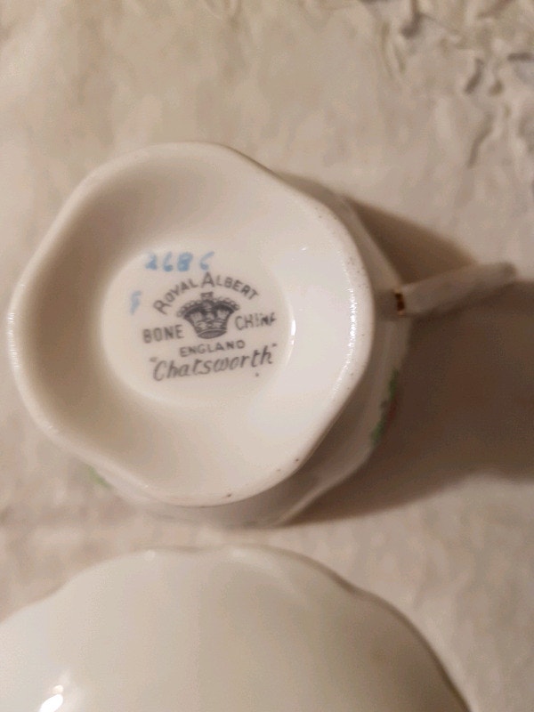 Vintage Mismatched Royal Albert Tea Cup and Saucer Arts