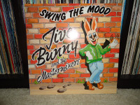 JIVE BUNNY & THE MASTERMIXERS VINYL RECORD EP: SWING THE MOOD!