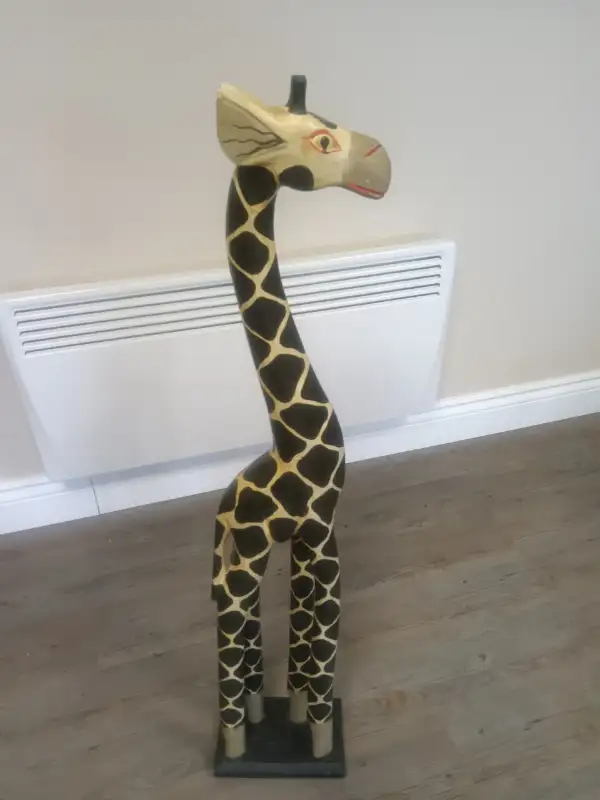 2 Wooden Giraffes..!63848995988483120